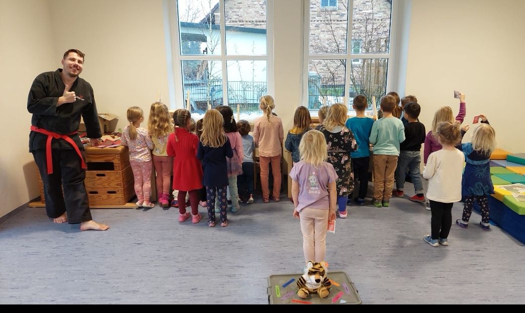Karateschule Geiger in unserer Kita