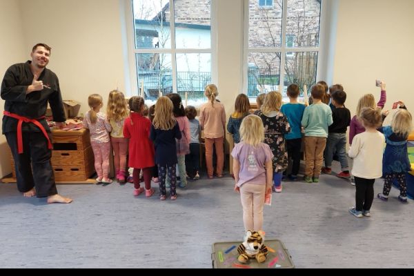 Karateschule Geiger in unserer Kita