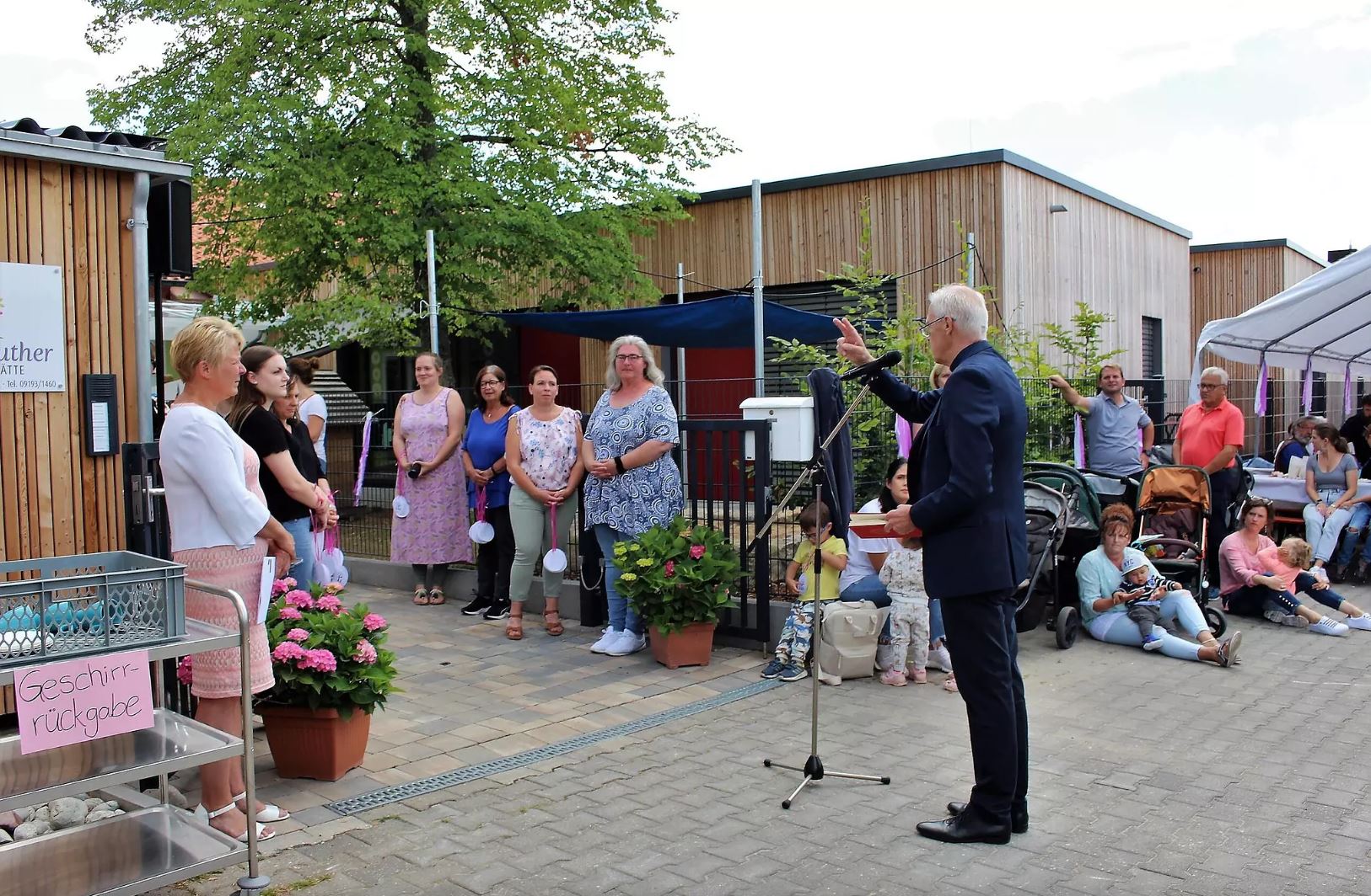 Kindergarten in Lonnerstadt so gut wie neu