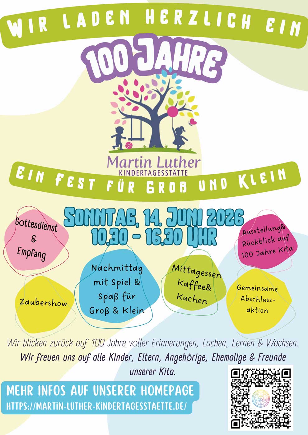 100 Jahre Martin-Luther-Kindertagesstätte in Lonnerstadt