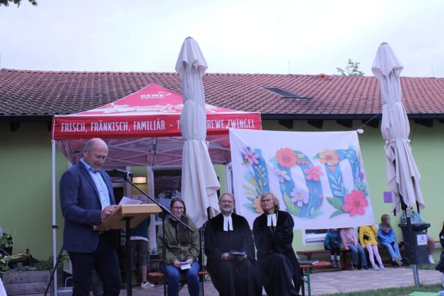 100 Jahre Martin-Luther-Kindertagesstätte in Lonnerstadt